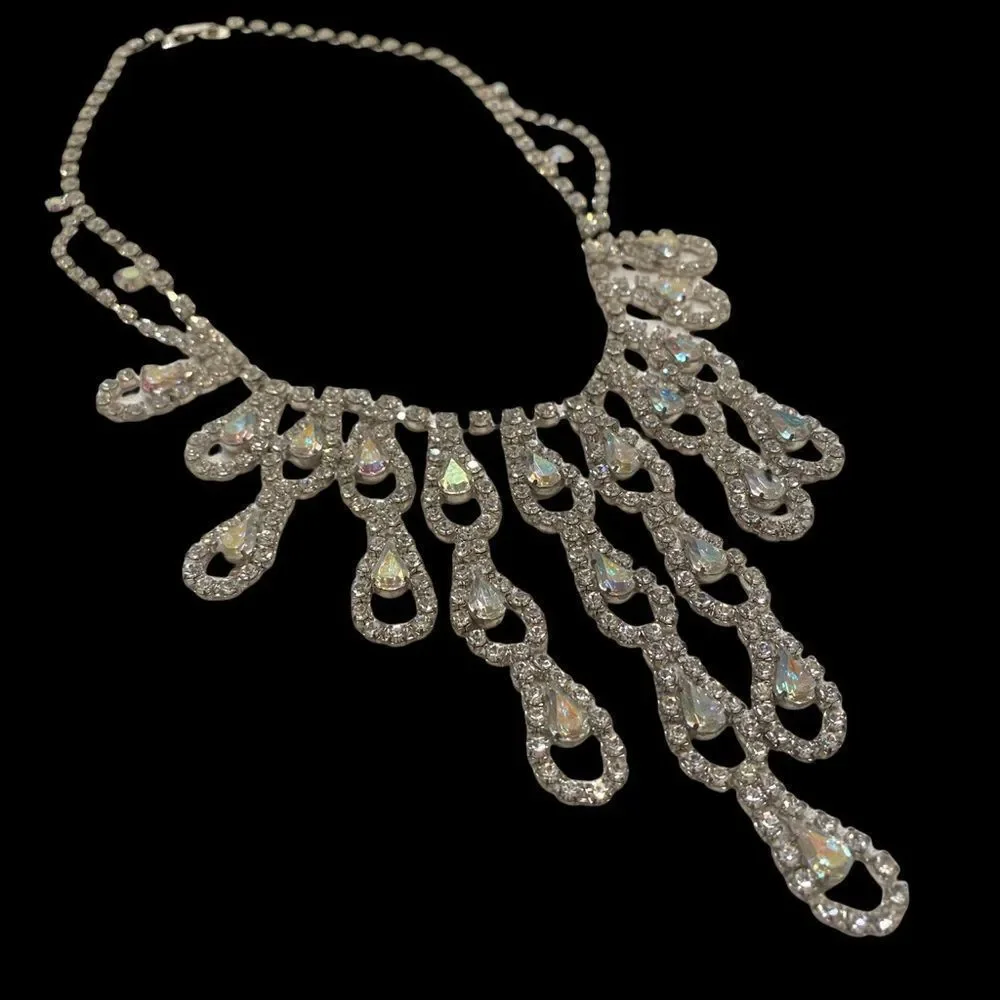 Vintage rhinestone necklace